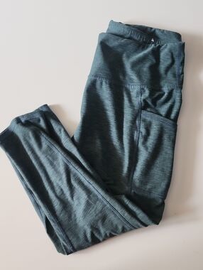 Maurices Teal-Marled High-Waist Pocket Leggings